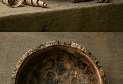 Autumn Elm bowl angle 2