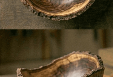 Autumn Elm bowl angle 3