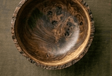 Autumn Elm bowl angle 6