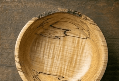 Forest Birch bowl angle 1