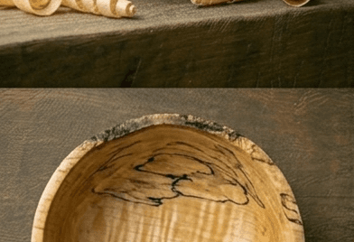 Forest Birch bowl angle 2