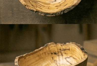 Forest Birch bowl angle 3