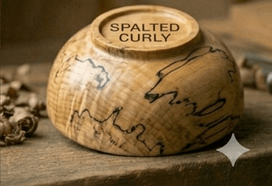 Golden Maple bowl angle 9