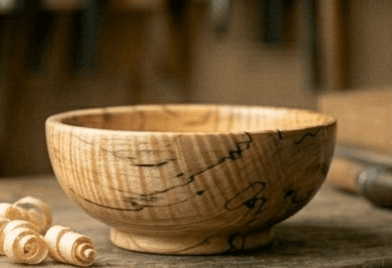 Golden Maple bowl main view