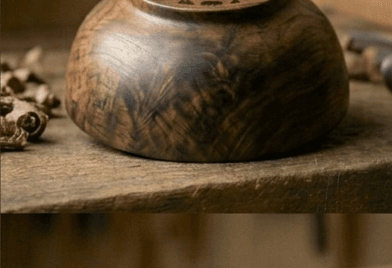 Heritage Oak bowl angle 7