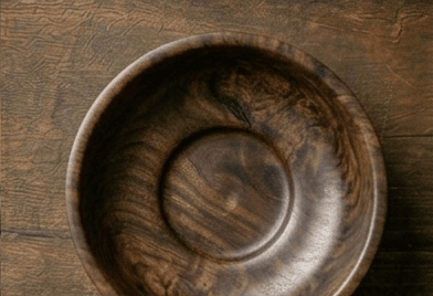 Midnight Walnut bowl angle 1