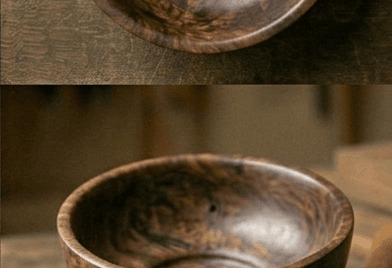 Midnight Walnut bowl angle 3
