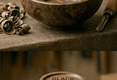 Midnight Walnut bowl angle 5