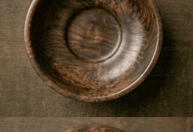Midnight Walnut bowl angle 6