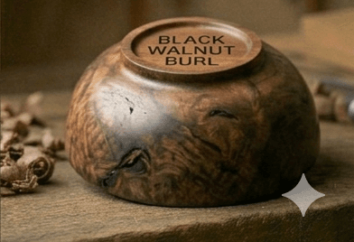 Midnight Walnut bowl angle 9